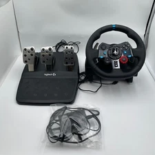 Logitech G29 Driving Force Racing Wheel and Floor Pedals - Black
