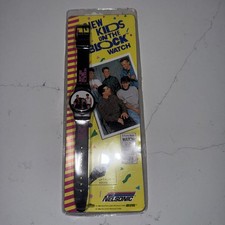 Vintage 1990 New Kids On The Block Digital Watch By Nelsonic New!