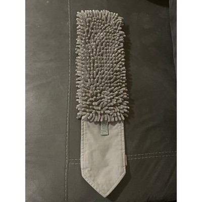 Norwex Gray Chenille Hand Towel BacLock NEW