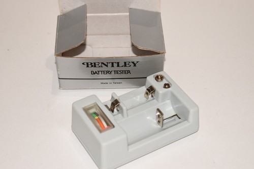 Vintage Bentley Battery Tester with Box