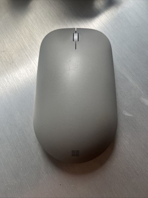 Microsoft Surface Mobile Mouse Model 1741 Wireless Bluetooth Gray Slim 