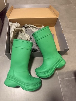 balenciaga crocs boots Sz 42