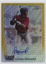 2020 Leaf Metal Draft 1990 Leaf Gold Mojo 1/1 Liover Peguero #LA-LP1 Auto g2u
