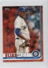 2019 Topps Mini Red 5/5 Roenis Elias #628 6y2