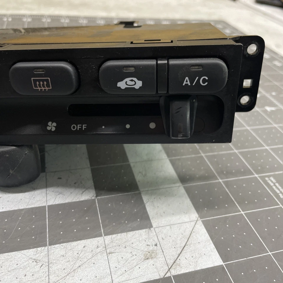 Honda Prelude 1997 2001 HVAC calefacción aire acondicionado temperatura control climático módulo Foto 3 de 4