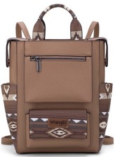 Wrangler Aztec Backpack Purse for Women Montana West Convertible Anti-Theft