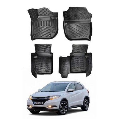 Fußmatten Automatten für Honda HR-V 2013-2021 TPE Allwetter