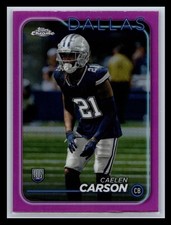 2024 Topps Chrome #276 Caelen Carson Pink Refractor