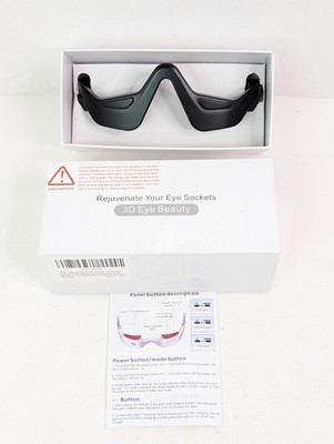 Red Light Under Eye Therapy Massager EMS for Dark Circles Relief 4 Modes New