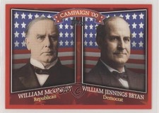 2008 Topps Historical Campaign Match-Ups William McKinley Jennings Bryan n1u