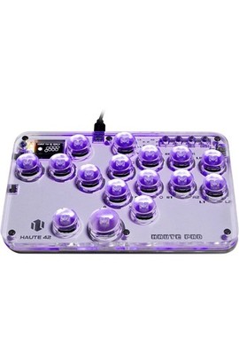 JZW-Shop Haute42 Leverless Arcade Stick G16, All-Button Arcade Controller Compat