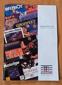 Shadowgate Mindscape Icon  Amiga PC Big Box Game Complete CIB Book Binder 1987