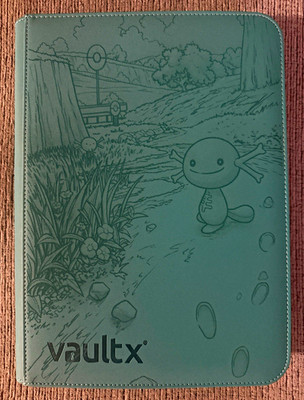 Laser Engraved VaultX Pokémon Binder - Paldean Wooper