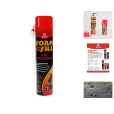 20 Oz Off-White Polyurethane Foam Sealant for Filling Gaps  Cracks, Easy Apply
