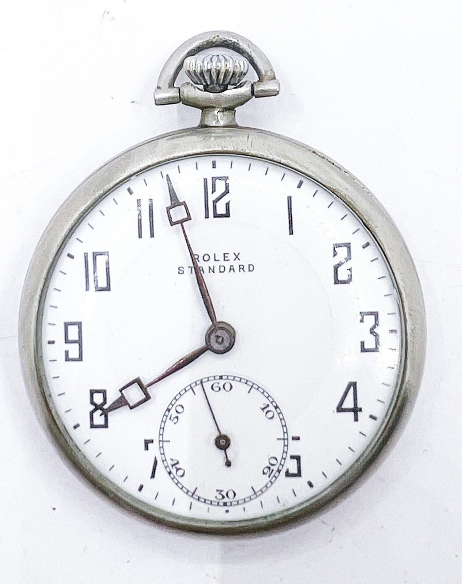 Vintage ROLEX Standard Platinette Case Mechanical Pocket Watch