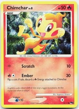 Chimchar 14/17 Cosmos Holo Common POP Series 6 Pokemon MP on eBay