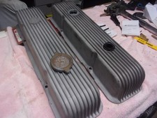 Cal Custom 40-2050 Sbc Valve Covers 283-327-350 Vintage