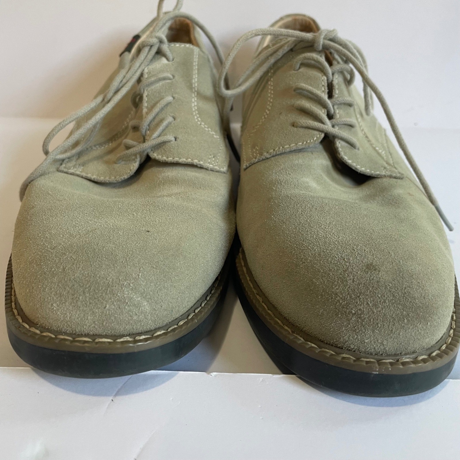 SAOLA G.H. Scarpe eleganti Oxford Bass & Co. Pasadena da uomo in pelle scamosciata stringate preppy