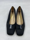 Salvatore Ferragamo Black Fabric Pumps W 9B — photo 2