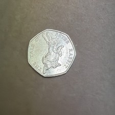 Peter Rabbit 2017 50p Coin Beatrix Potter Fifty Pence Circulated