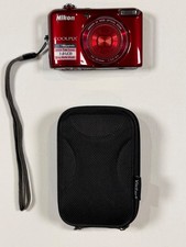 Nikon Coolpix L28 20.1 megapixel red tested and working - very good condition