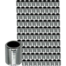 Metal Chrome Sleeves For Snap In Valve Stem Pack Of 100