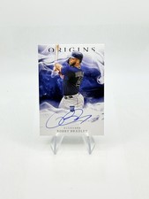 2020 Panini Chronicles Bobby Bradley Rookie #4 Origins Signatures Auto Indians