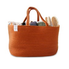 Baby Diaper Caddy Organizer - Baby Shower Basket for Gifts - Nursery Storage ...