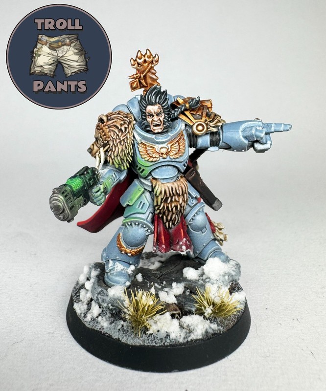 Space Wolves Captain - Warhammer 40k - Space Marines