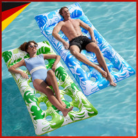Aufblasbare Wasser Pool Luftmatratze Xl 2Er Set Mit KopfstüTze FüR Erwachsene