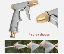 Car High Pressure Water Spray Gun Metal Brass Nozzle Lawn Wash Hose Pipe Garden