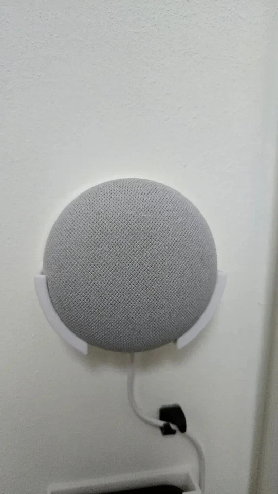 Wall Mount for Google Nest Mini 2nd Gen – Space-Saving Smart Speaker Holder