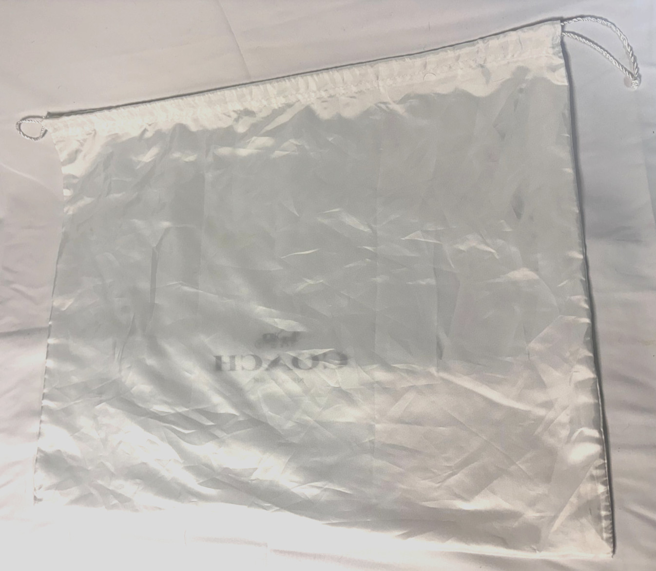 Coach Dust Protective Storage Drawstring Bag Whit… - image 5