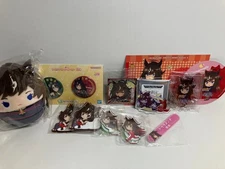 Duramente Umamusume Animate Cafe Plush Acrylic Stand Rubber Strap Lot