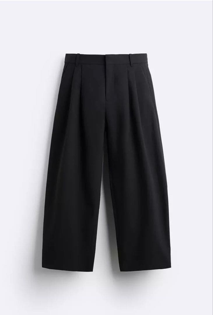 ZARA×STUDIO NICHOLSON WIDE-LEGパンツ36 ZARA Studio Nicholson Wide Pants Black Carbon EU36 US29 | eBay