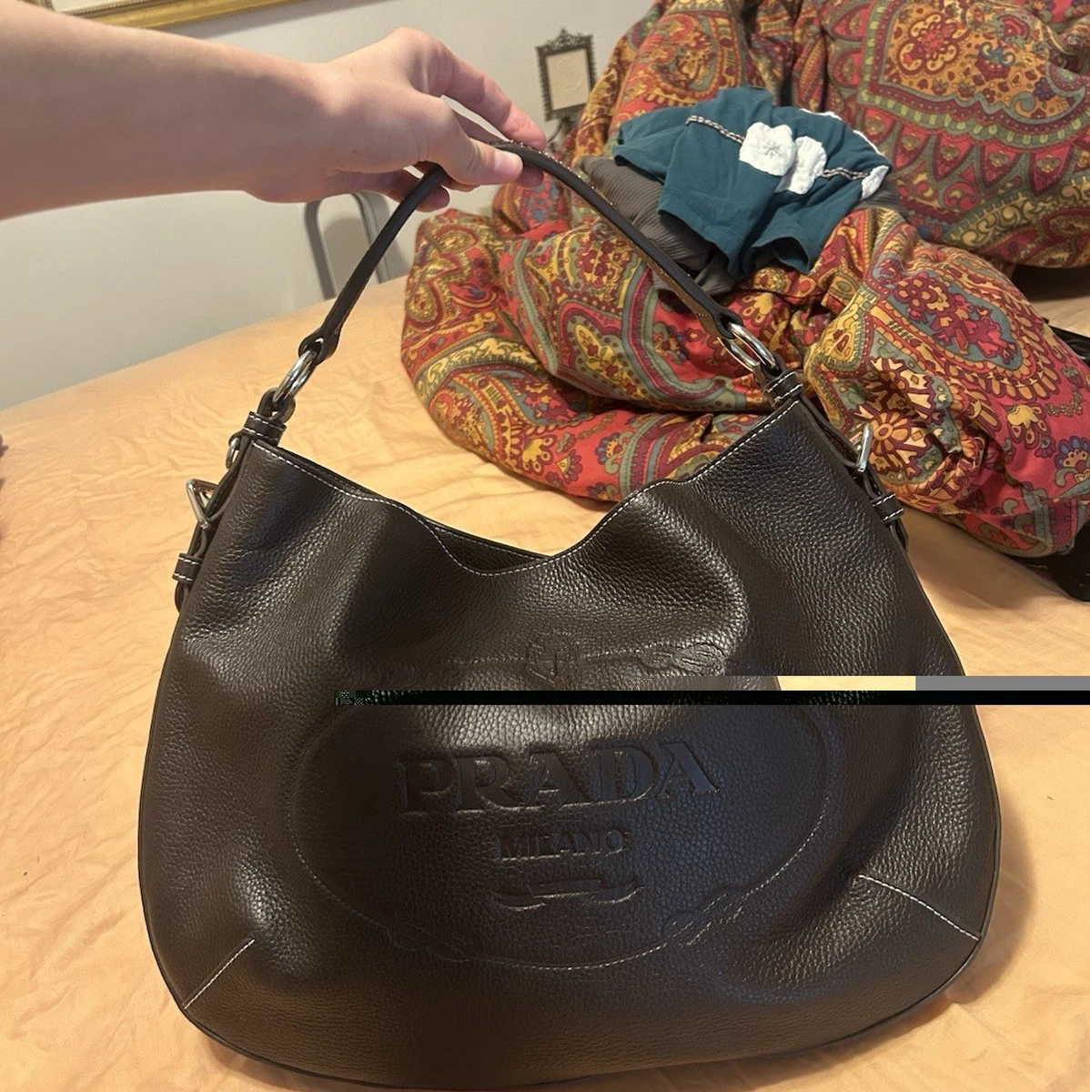 PRADA Hobo Bags Black Bags & Handbags for Women for sale | eBay