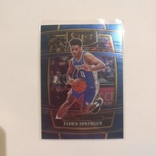 2021-22 Select Jaden Springer ROOKIE Blue #85 Panini 76ers RC Base