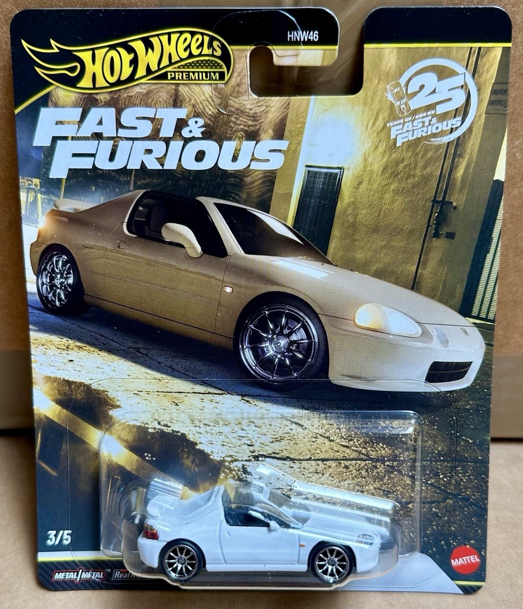 Hot Wheels 2026 Premium Fast & Furious 25th Anniversary Set of 5