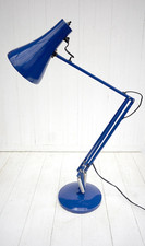 Vintage Herbert Terry Anglepoise 90 Desk Lamp - Rare Blue