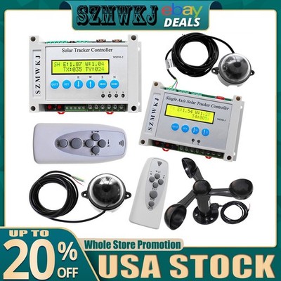 Solar Panel Sunlight Auto Tracking Single/Dual Axis LCD Solar Tracker Controller
