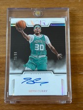 Seth Curry 2024-2025 Panini Noir ANC-SCU On Card Auto 75/99
