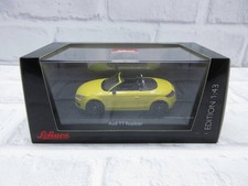 Mini car 1/43 Schuco Audi TT Roadster Yellow model car Age14+