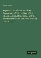 Report Of The Select Committee Appointed To Visit The Line Of The Chesapeake And