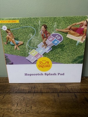 Sun Squad Hopscotch Splash Pad Sprinkler Play Mat