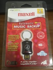 myGEN Music Backup 2 Gig Vintage Maxwell Automatic USB PC Mac Compatible