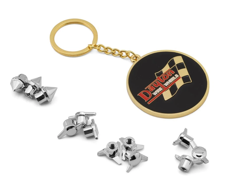 Redcat Dayton Chrome Wire Wheel Set (4) RER17088 - Image 4 of 4