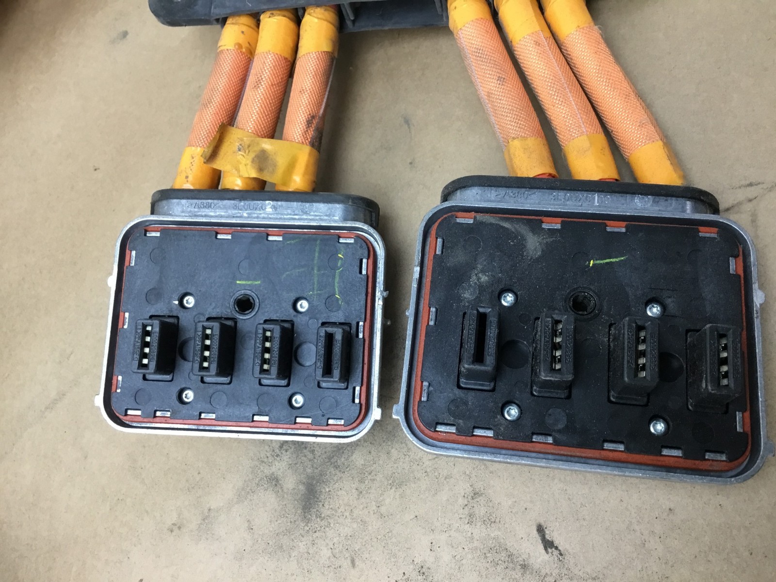 11 - 12 Fisker Karma 2012 High Voltage Power Cable Wire Harness Wiring ;:A