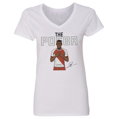 The Pogba Player Inspired Design - Monaco Soccer Fans Ladies' V-Neck Tshirt