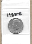 1988-S  Beautiful  Kennedy Half Dollar