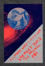 Bill Graham Fillmore West Postcard BG-267 Spencer Davis Taj Mahal Fox Singer